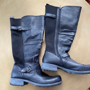 Earth Origins Black Wide Shaft Boot Size 12